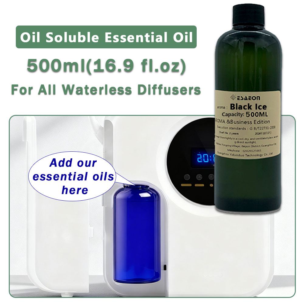 Essential Oil Diffuser 500Ml - ESAEON Aroma Machine Oils - Essential