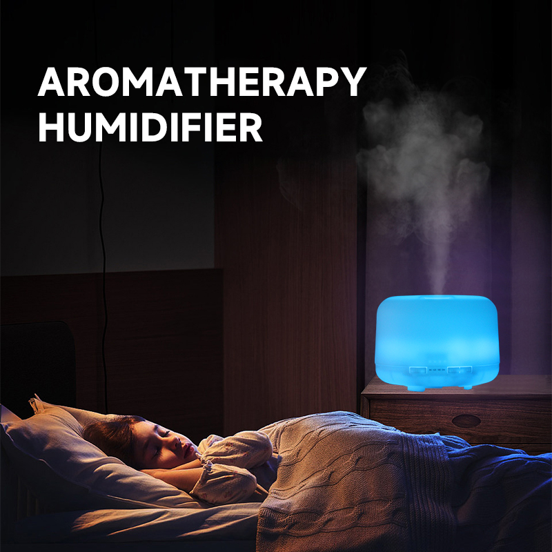 Essential Oil Diffuser Humidifier Combo - 500ML Air Humidifier Essential Oil Diffuser