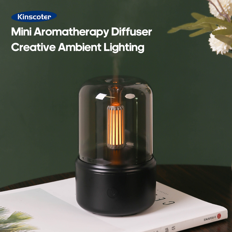 Cold Air Diffuser Nebulizer - Vintage Night Light Aroma Diffuser Aromatherapy