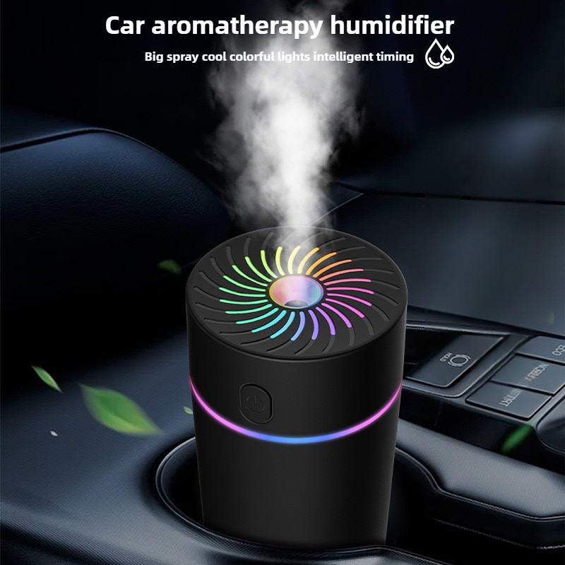 Car Aroma Diffuser Usb - 350mL Smart Car Diffuser Humidifier Auto