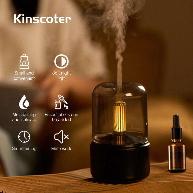 Essential Oil Diffuser Humidifier Combo - KINSCOTER Aromatherapy Essential Oil Fragrance Diffuser,