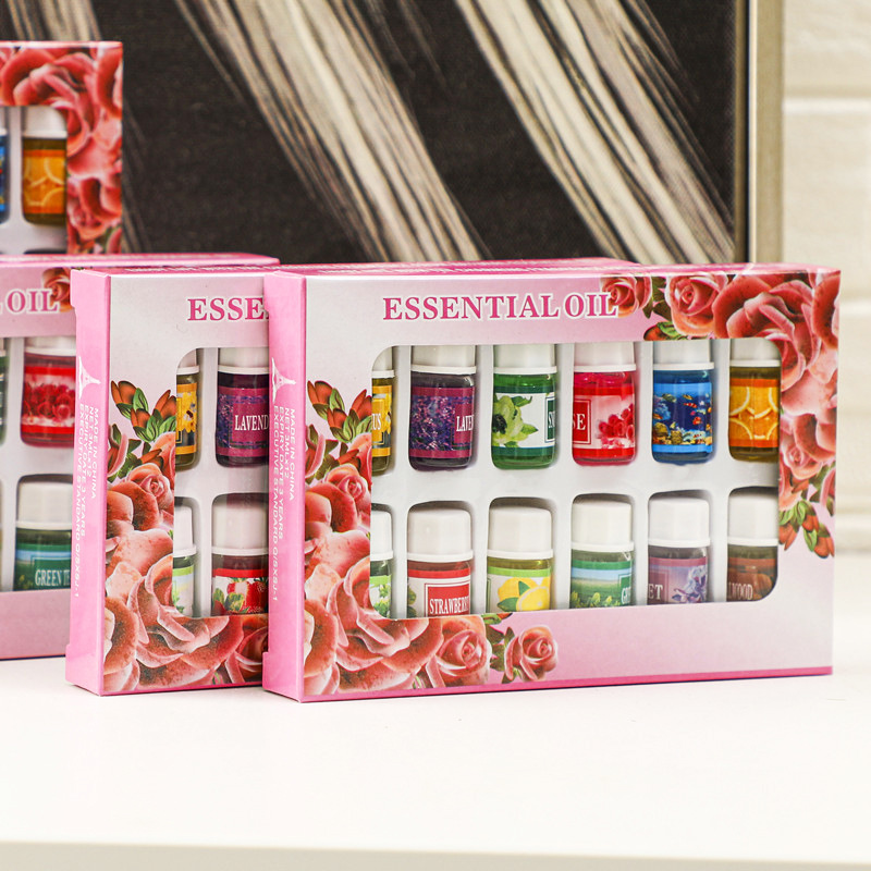12Pcs 3ml Water Soluble Essent - Essential Oil Diffuser Humidifier Combo 评论和价格