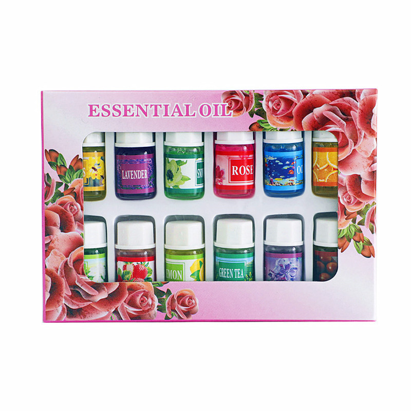 12Pcs 3ml Water Soluble Essent - Essential Oil Diffuser Humidifier Combo 评论和价格