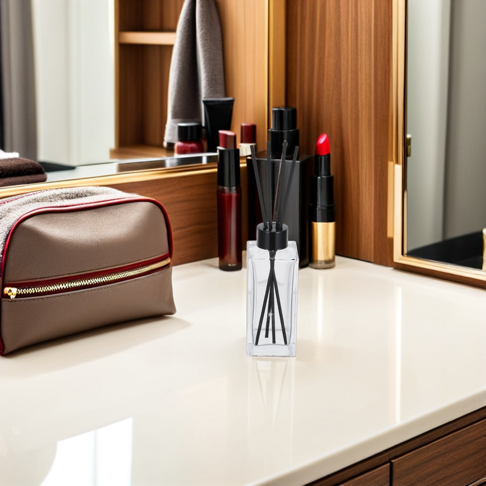 4Sets Bathroom Fragrance Diffu - Diffuser Reed Sticks Set 评论和价格