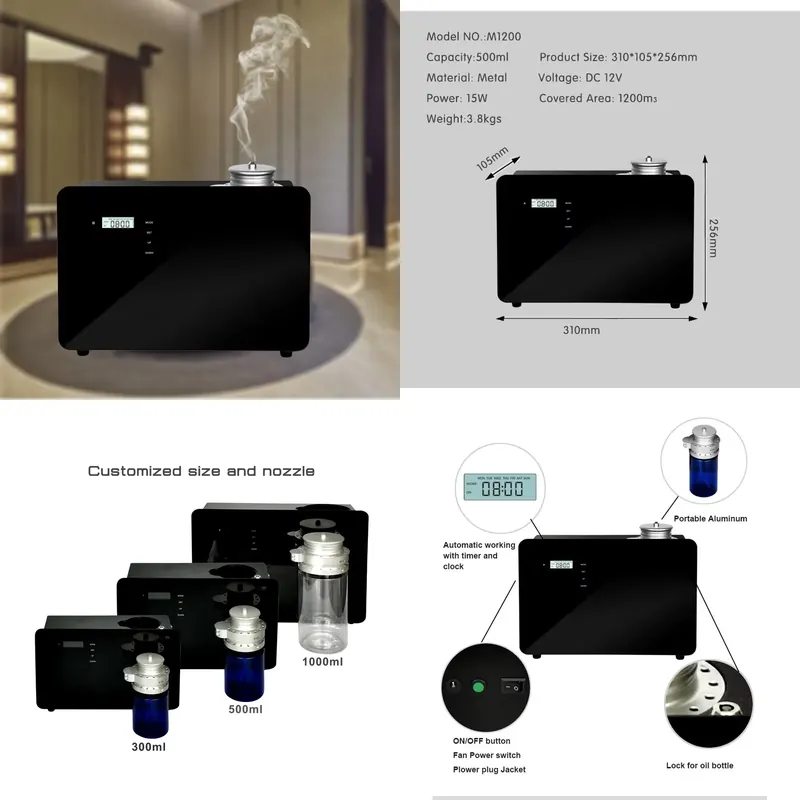 Commercial Electric Black Meta - Smart Aroma Diffuser Wifi App 评论和价格