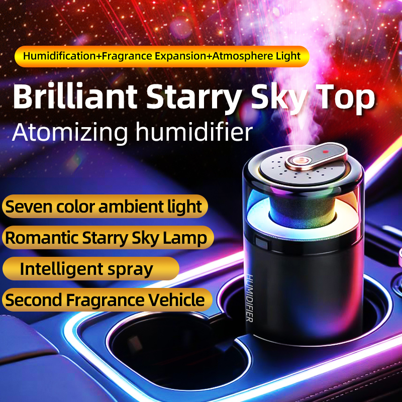 Starry Sky Car Humidifier Arom - Car Aroma Diffuser Usb 评论和价格