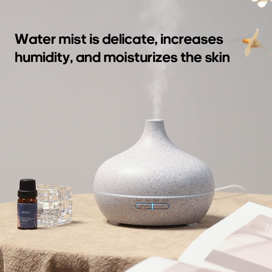 KINSCOTER Wood Grain Aromather - Essential Oil Diffuser Humidifier Combo 评论和价格