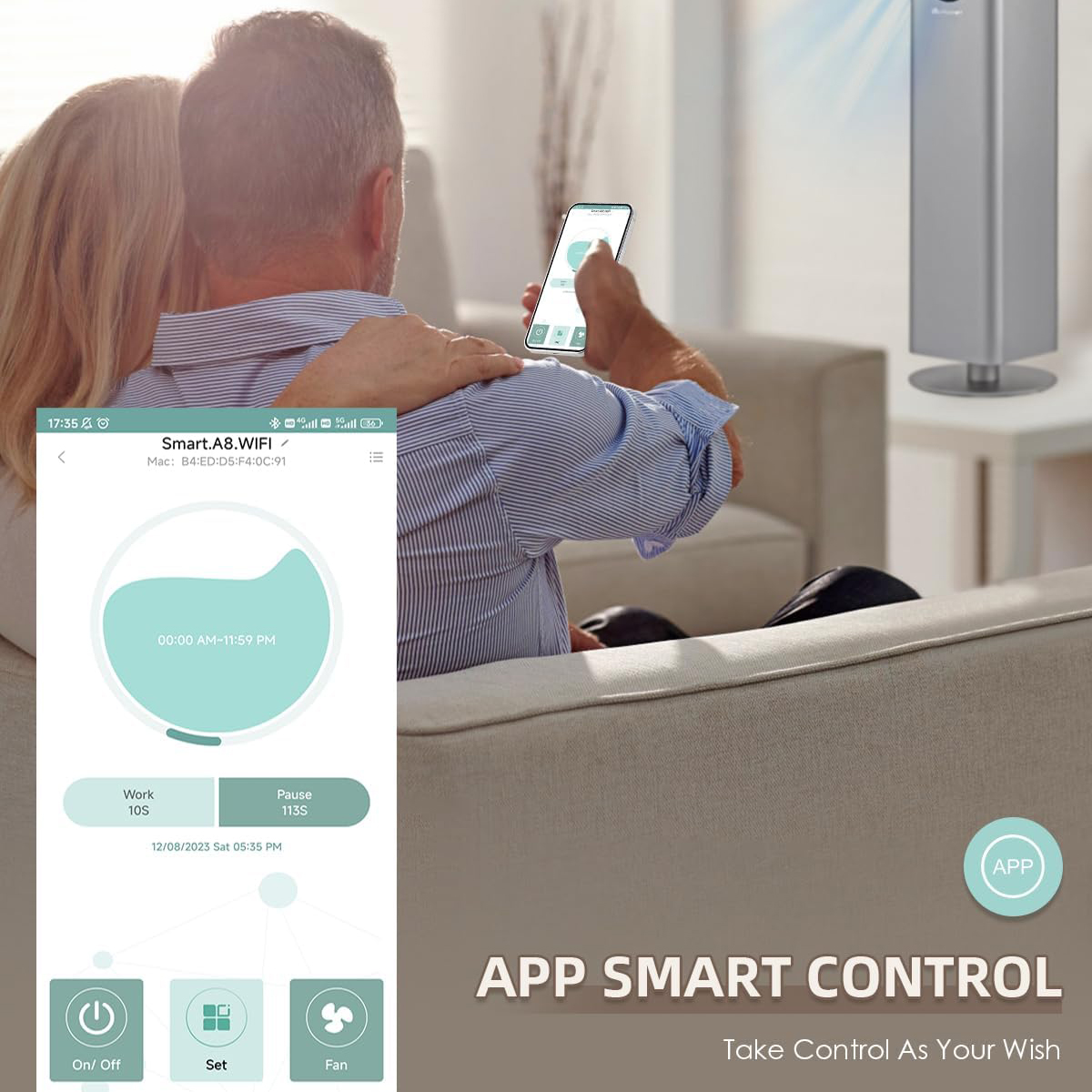 Smart WiFi Waterless Aroma Dif - Smart Aroma Diffuser Wifi App 评论和价格