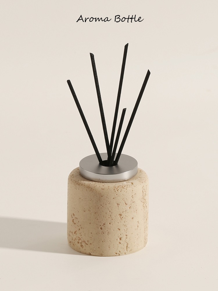 Natural Marble Aroma Diffuser  - Diffuser Reed Sticks Set 评论和价格
