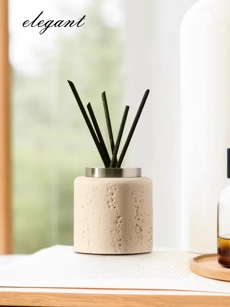 Natural Marble Aroma Diffuser  - Diffuser Reed Sticks Set 评论和价格