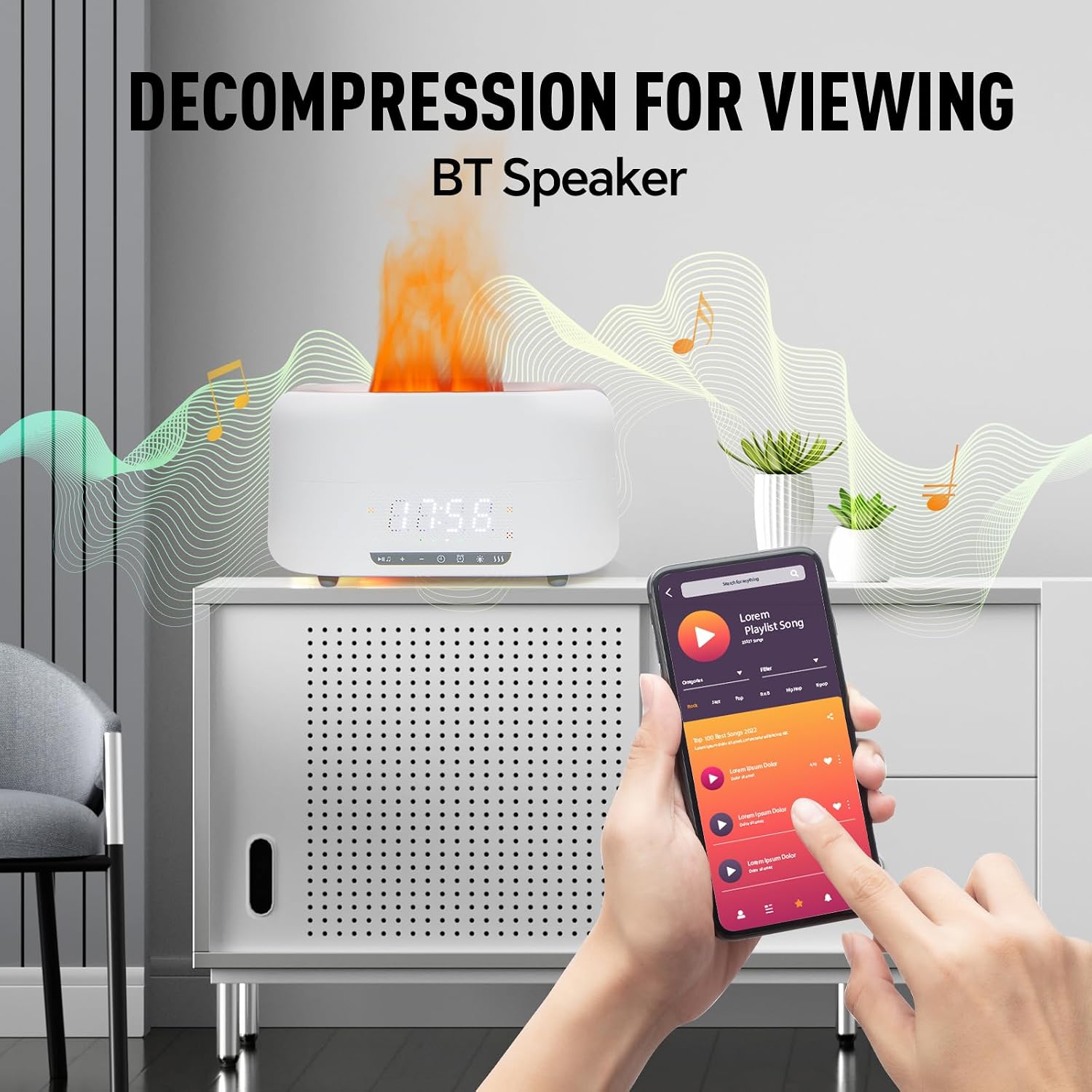 Aroma Essential Oil Diffuser , - Aroma Diffuser Bluetooth Led 评论和价格