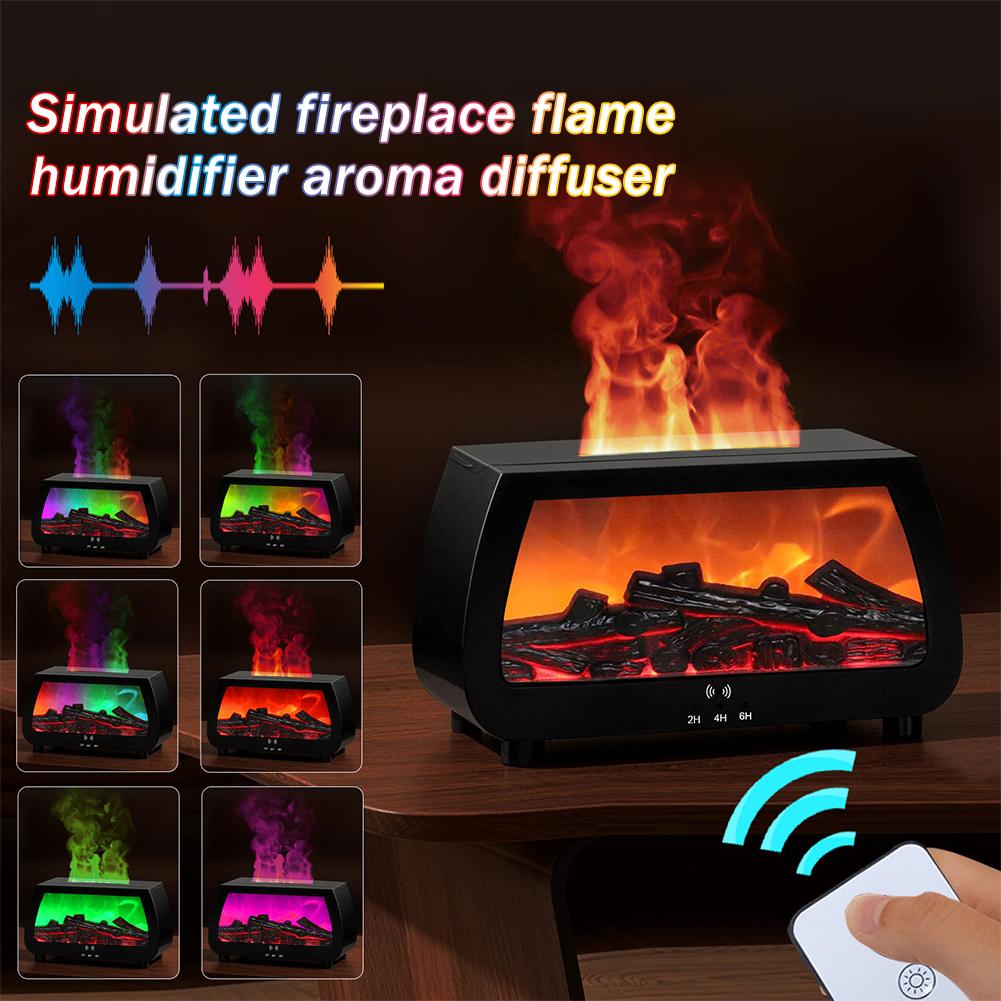 Auto Aroma Diffuser Faux Firep - Waterless Essential Oil Diffuser 评论和价格