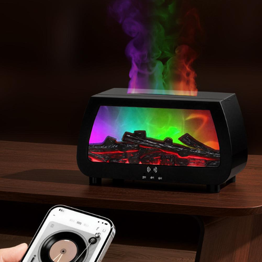 Auto Aroma Diffuser Faux Firep - Waterless Essential Oil Diffuser 评论和价格
