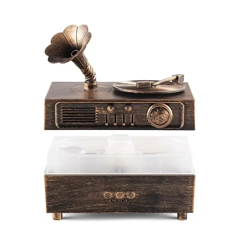 Vintage Gramophone Aroma Diffu - Aroma Diffuser Bluetooth Led 评论和价格