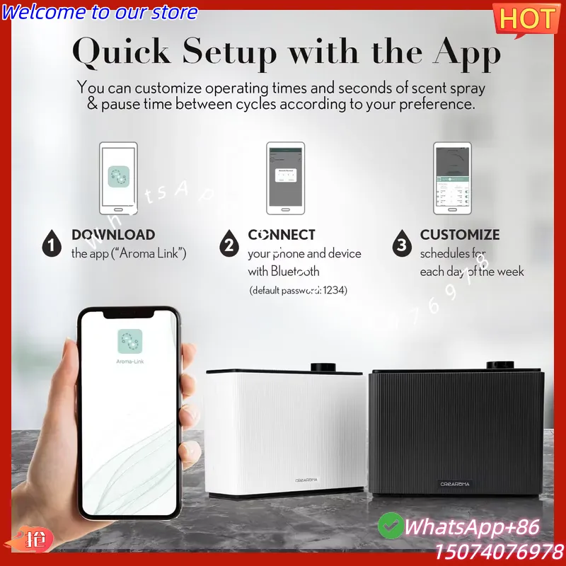 2026New OV-10 Commercial Scent - Smart Scent Machine Commercial 评论和价格