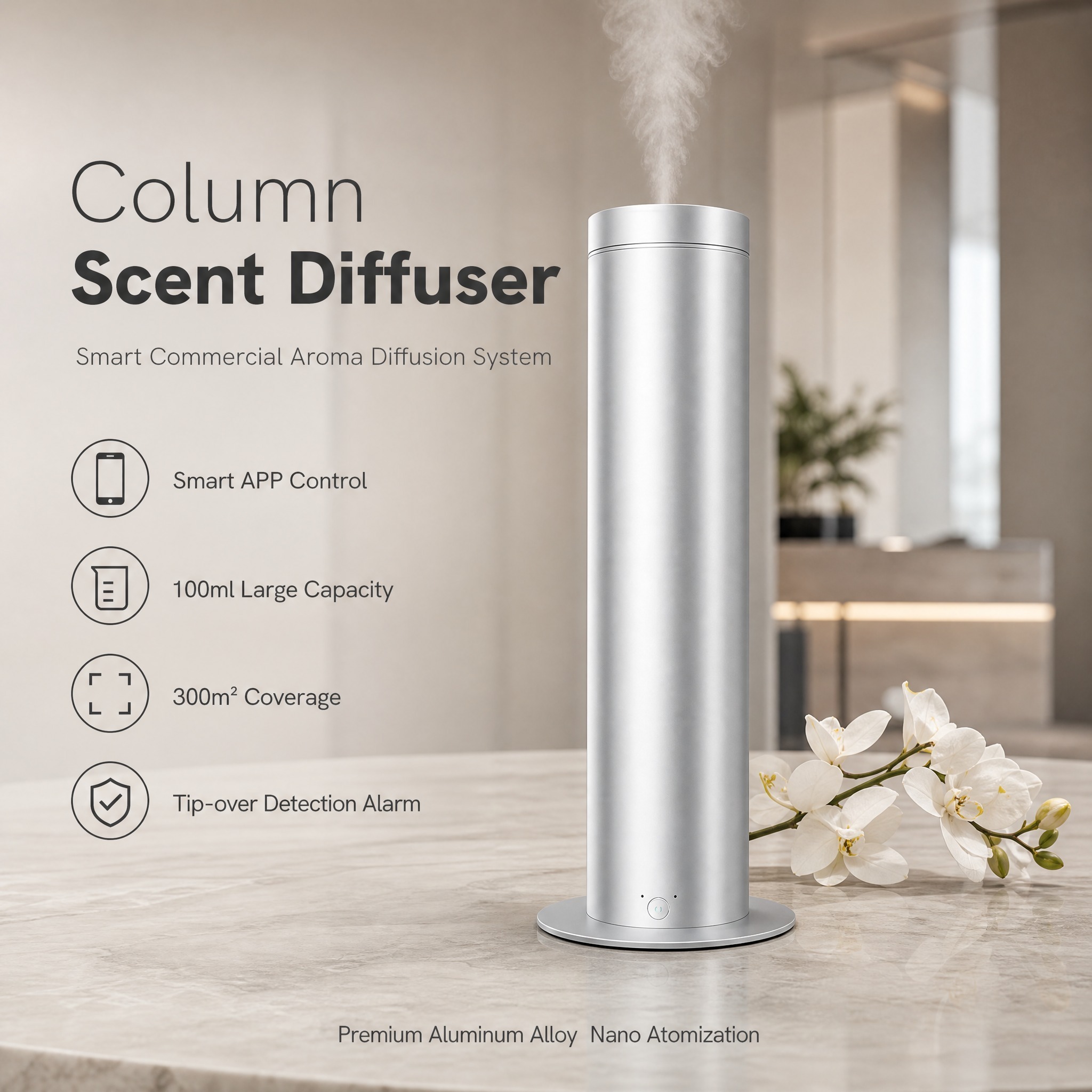 Column Commercial Scent Diffus - Cold Air Diffuser Nebulizer 评论和价格