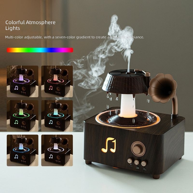 Retro Raindrop Aroma Diffuser, - Aroma Diffuser Bluetooth Led 评论和价格