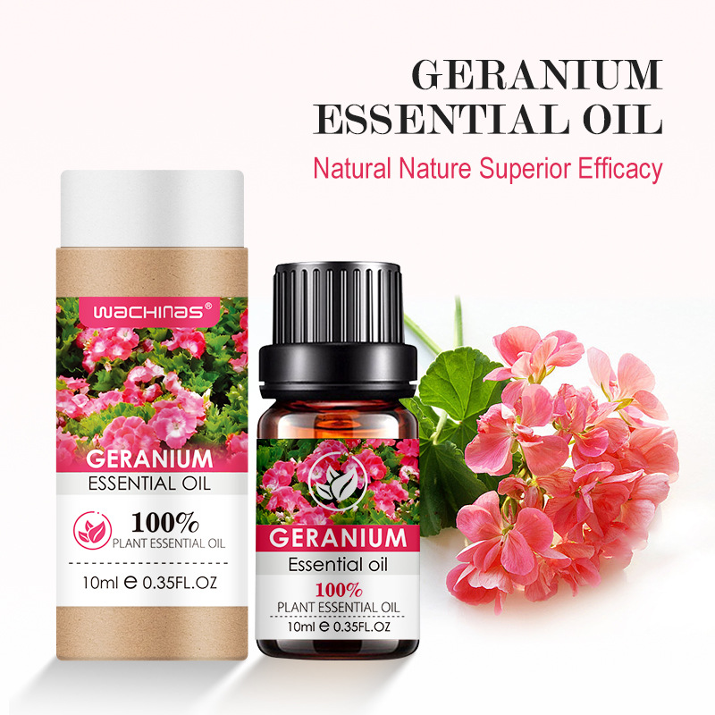 Geranium Essential Oils,100% P - Essential Oil Diffuser Humidifier Combo 评论和价格