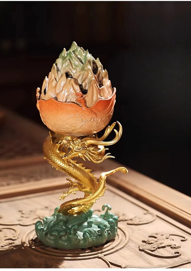 Dragon-shaped Boshan incense b - Aroma Diffuser For Large Room 评论和价格