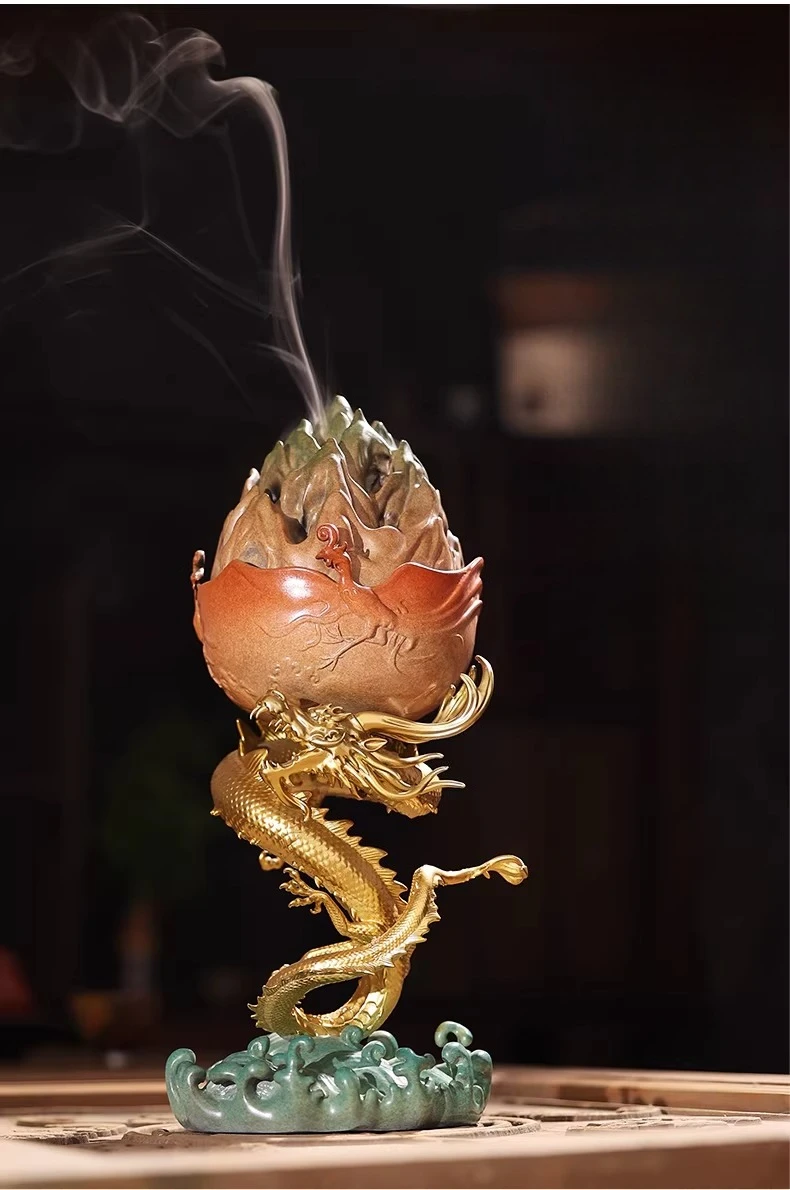 Dragon-shaped Boshan incense b - Aroma Diffuser For Large Room 评论和价格