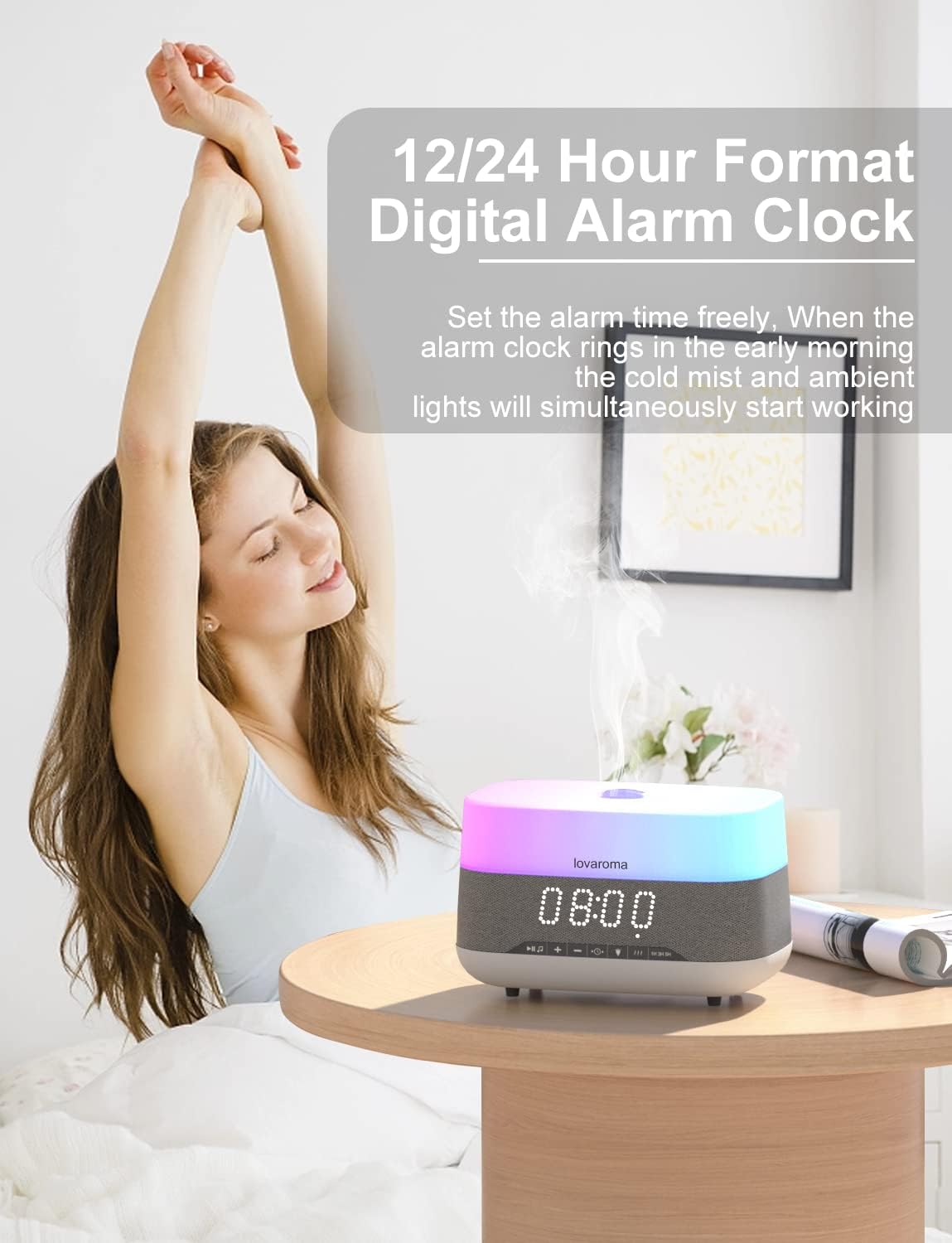2026 New Upgrade Versatile Ess - Aroma Diffuser Bluetooth Led 评论和价格