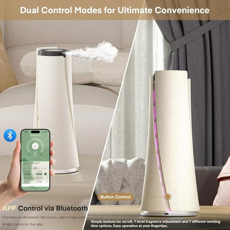 【CHIMU HOME】 Smart Rechargeabl - Aroma Diffuser For Large Room 评论和价格
