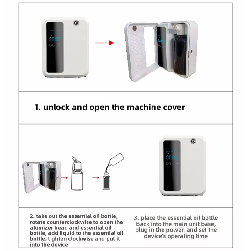 500ml Smart Aroma Diffuser wit - Smart Aroma Diffuser Wifi App 评论和价格