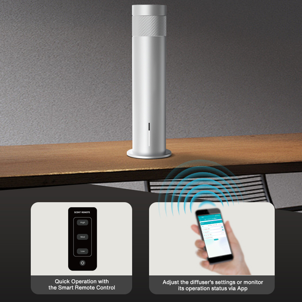 200m³ Smart Electric Essential - Waterless Essential Oil Diffuser 评论和价格