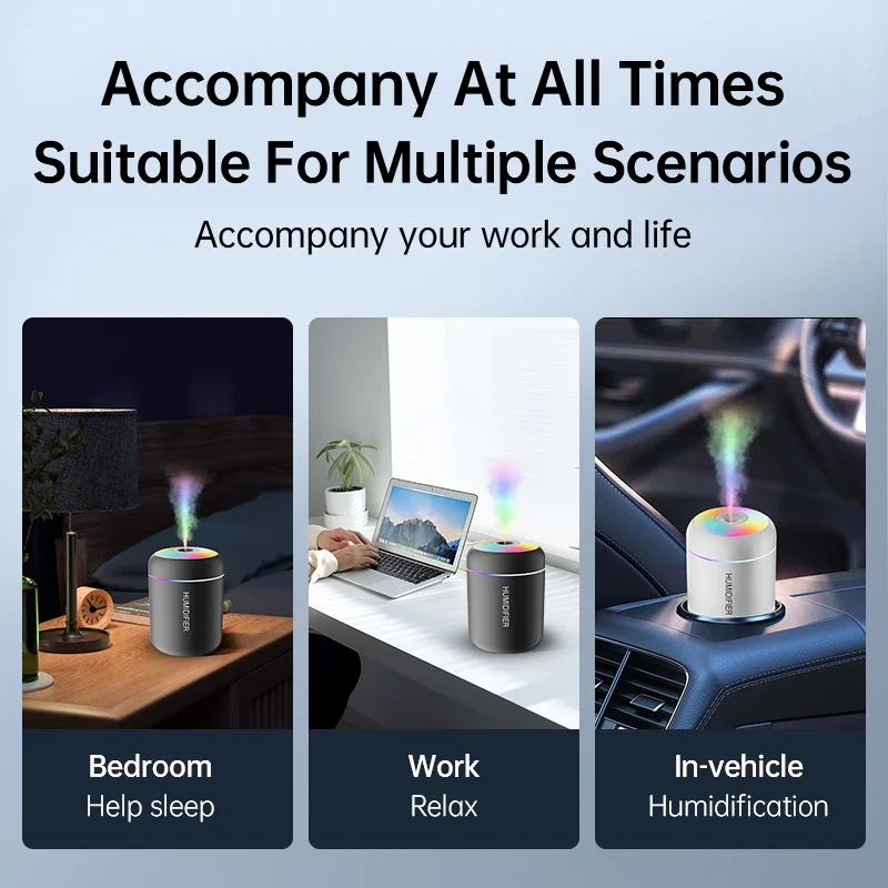 Mini Air Humidifier Usb Aromat - Essential Oil Diffuser Humidifier Combo 评论和价格