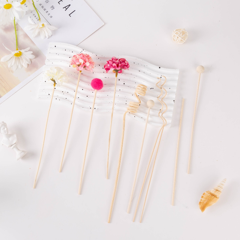 10pcs/set Hydrangea Flower Ree - Diffuser Reed Sticks Set 评论和价格