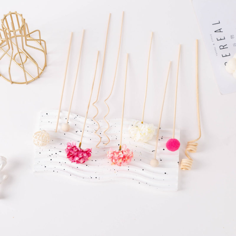 10pcs/set Hydrangea Flower Ree - Diffuser Reed Sticks Set 评论和价格